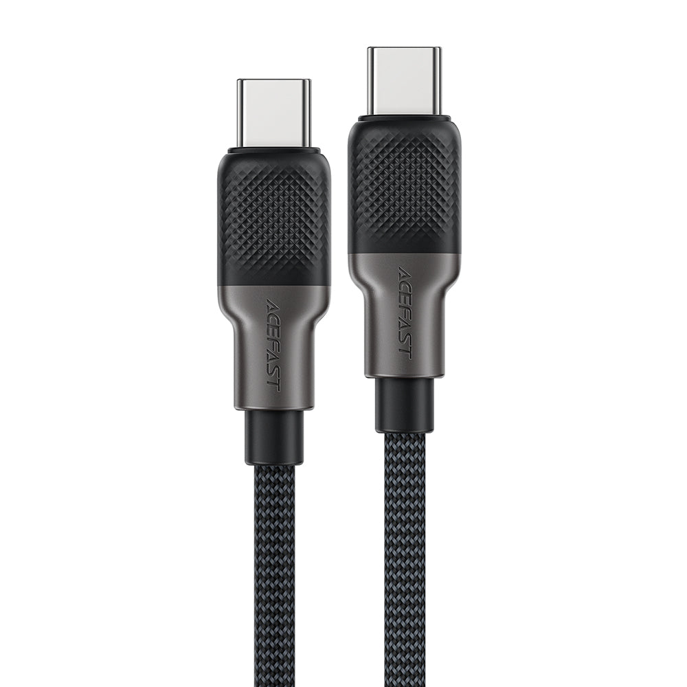 Kabel do danych i ładowania USB-C - USB-C Acefast C10-03, 60W, 1.2m, Czarny
