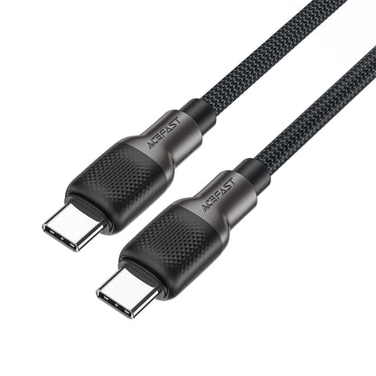 Kabel do danych i ładowania USB-C - USB-C Acefast C10-03, 60W, 1.2m, Czarny