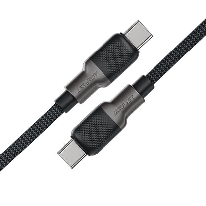 Kabel do danych i ładowania USB-C - USB-C Acefast C10-03, 60W, 1.2m, Czarny