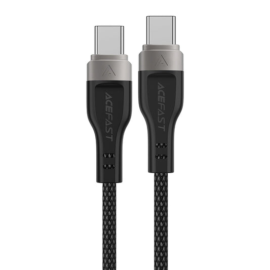 Kabel do danych i ładowania USB-C - USB-C Acefast C11-03, 60W, 1.2m, Czarny