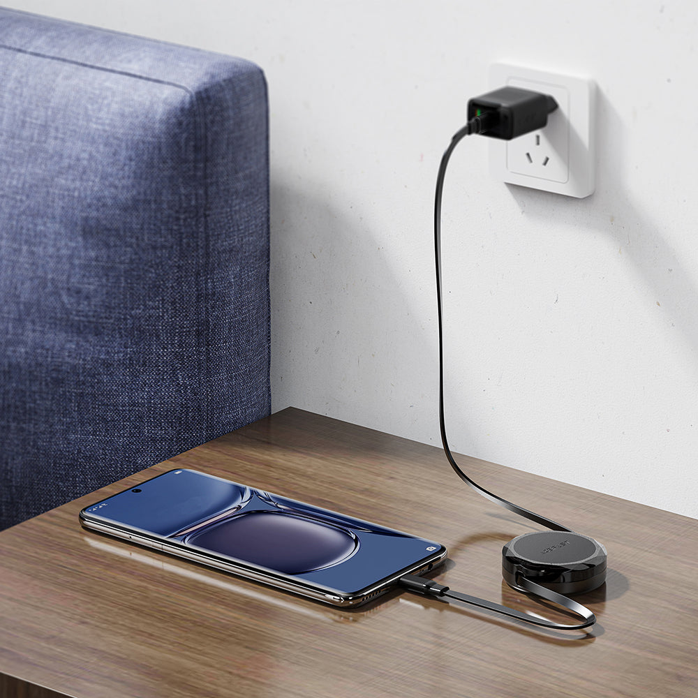 Kabel do danych i ładowania USB-C - USB-C Acefast C13-03, 60W, 0.8m, Czarny
