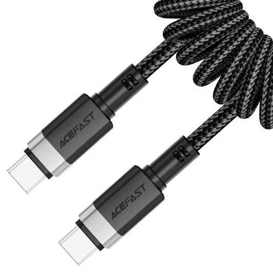 Kabel do danych i ładowania USB-C - USB-C Acefast C14-03, 60W, 1.2m, Czarny