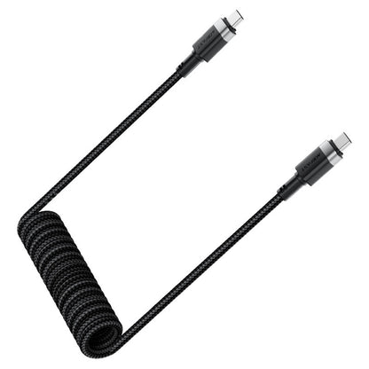 Kabel do danych i ładowania USB-C - USB-C Acefast C14-03, 60W, 1.2m, Czarny
