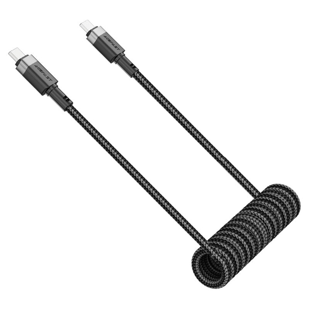 Kabel do danych i ładowania USB-C - USB-C Acefast C14-03, 60W, 1.2m, Czarny