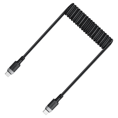 Kabel do danych i ładowania USB-C - USB-C Acefast C14-03, 60W, 1.2m, Czarny