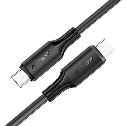 Kabel do danych i ładowania USB-C - USB-C Acefast C17-03, 60W, 1.2m, Czarny