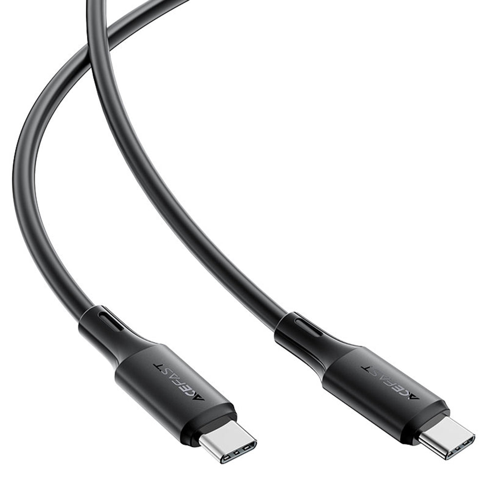 Kabel do danych i ładowania USB-C - USB-C Acefast C17-03, 60W, 1.2m, Czarny