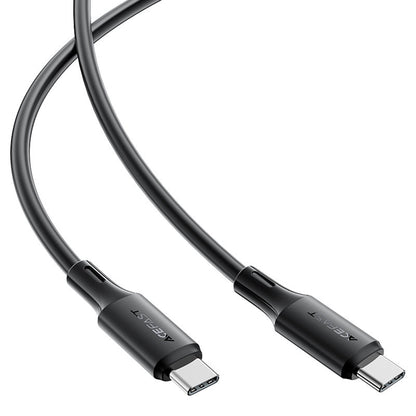 Kabel do danych i ładowania USB-C - USB-C Acefast C17-03, 60W, 1.2m, Czarny