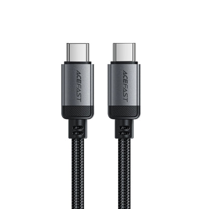 Kabel do danych i ładowania USB-C - USB-C Acefast C20-03, 60W, 1.2m, Czarny