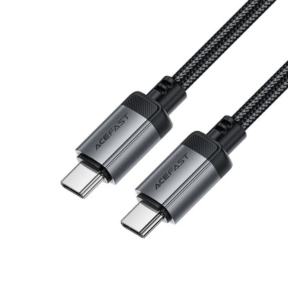 Kabel do danych i ładowania USB-C - USB-C Acefast C20-03, 60W, 1.2m, Czarny