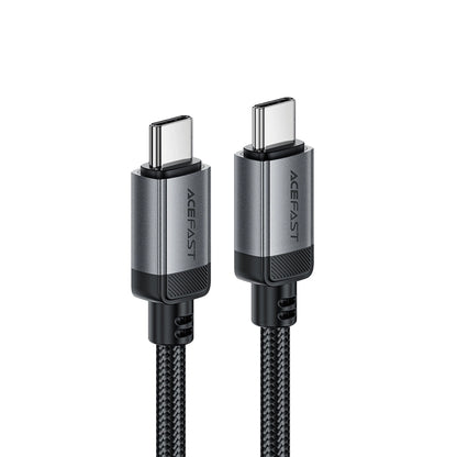 Kabel do danych i ładowania USB-C - USB-C Acefast C20-03, 60W, 1.2m, Czarny