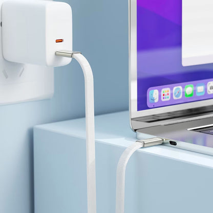 Kabel do danych i ładowania USB-C - USB-C Acefast C24-03, 60W, 1.2m, Biały
