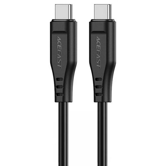 Kabel do danych i ładowania USB-C - USB-C Acefast C3-03, 60W, 1.2m, Czarny
