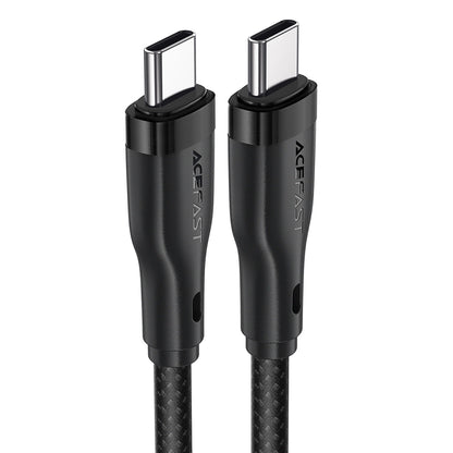 USB-C Data and Charging Cable - USB-C Acefast C8-03, 60W, 1.2m, Black