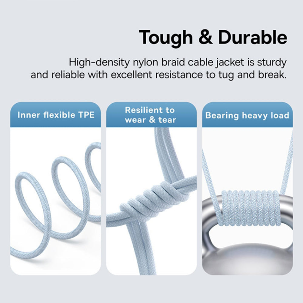 USB-C Data and Charging Cable - USB-C Baseus Gem, 100W, 1m, Blue P10373000311-00