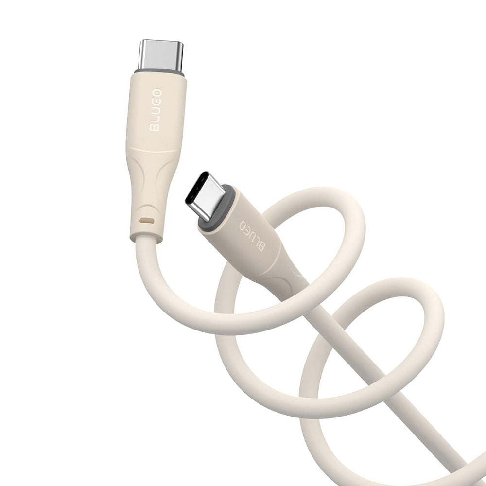 Kabel do danych i ładowania USB-C - USB-C Blueo Ape Legend, 100W, 1.5m, Szary
