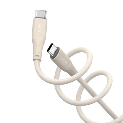 Kabel do danych i ładowania USB-C - USB-C Blueo Ape Legend, 100W, 1.5m, Szary