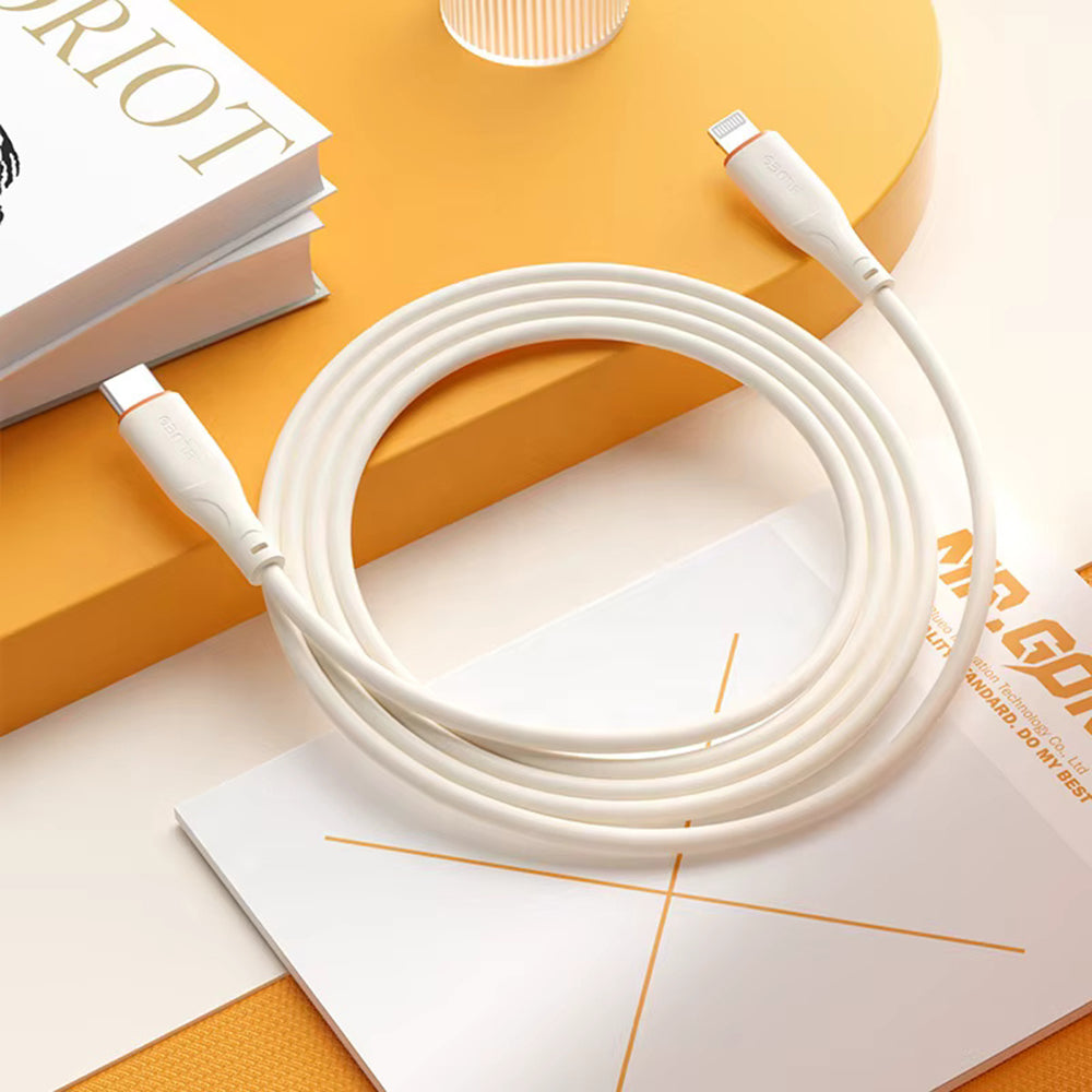 Kabel do danych i ładowania USB-C - USB-C Blueo Ape Legend, 100W, 1.5m, Pomarańczowy