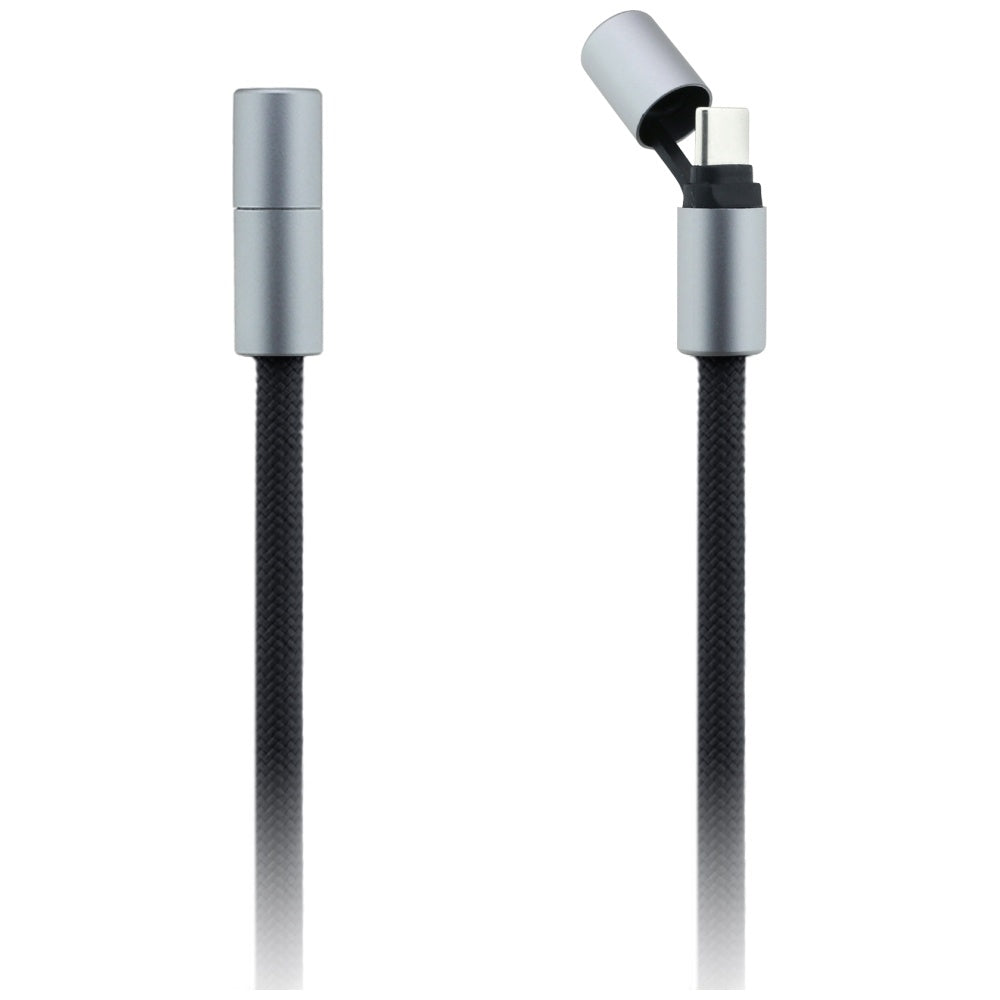 Kabel do danych i ładowania USB-C - USB-C Karl Lagerfeld Ikonik Charm, 100W, 1,5m, Czarny