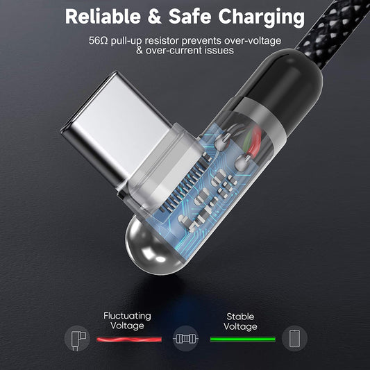 Kabel do danych i ładowania USB-C - USB-C Lito LD13CC, 60W, 1m, Czarny