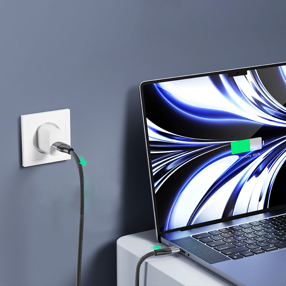 USB-C Data and Charging Cable - USB-C Lito LD23CC, 100W, 1m, Gray