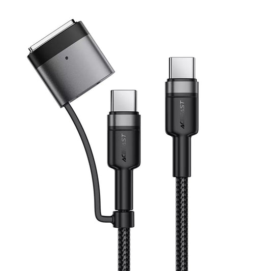 Kabel ładowania Acefast, USB-C - USB-C / MagSafe 3, 240W, 1.2m, Czarny