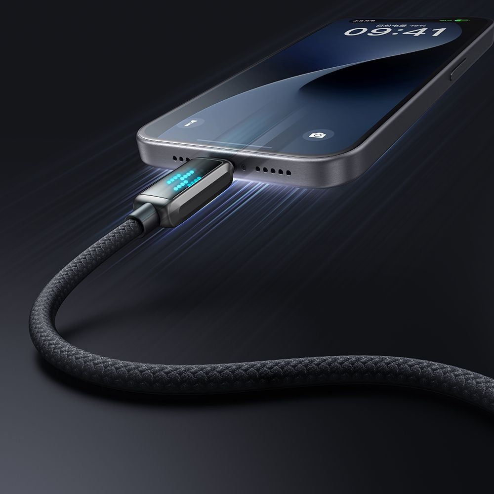 USB-C Data and Charging Cable - USB-C McDodo CA-4250 Display, 100W, 1.2m, Black