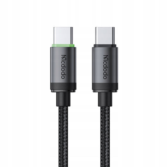 Kabel do danych i ładowania USB-C - USB-C McDodo CA-4410, 60W, 1m, Czarny
