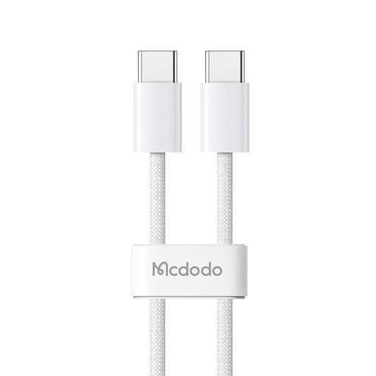 Kabel do danych i ładowania USB-C - USB-C McDodo CA-5690, 60W, 1m, Biały