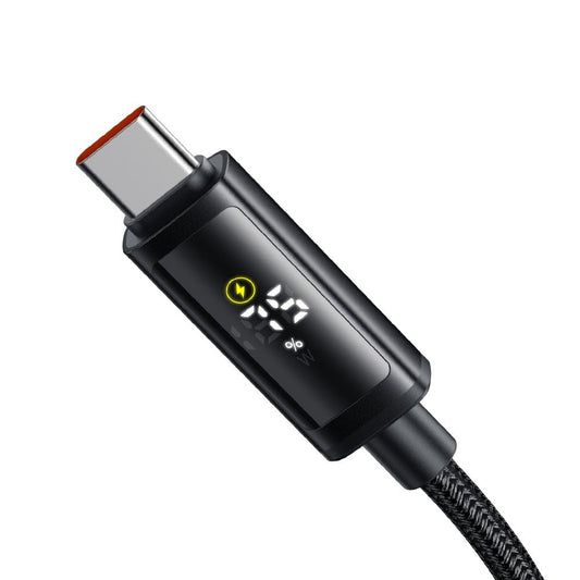 Kabel do danych i ładowania USB-C - USB-C McDodo CA-8000 Display, 100W, 1.2m, Czarny