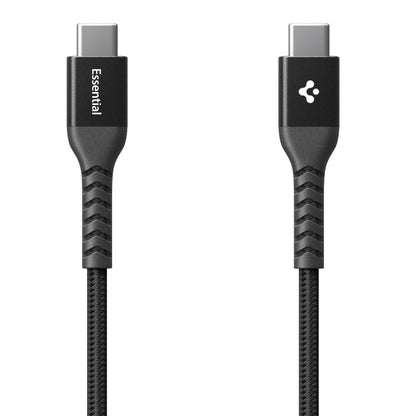 Kabel do danych i ładowania USB-C - USB-C Spigen EB10010CCA, 100W, 1m, Czarny ACA11103