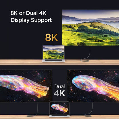 Kabel do danych i ładowania USB-C - USB-C Spigen EB24015CC, 240W, 1.5m, Biały ACA10422