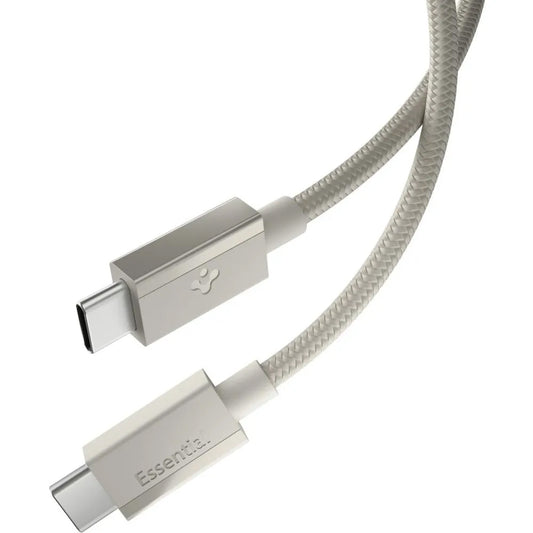 Kabel do danych i ładowania USB-C - USB-C Spigen EB6015CC, 60W, 1,5m, Szary tytan ACA10419
