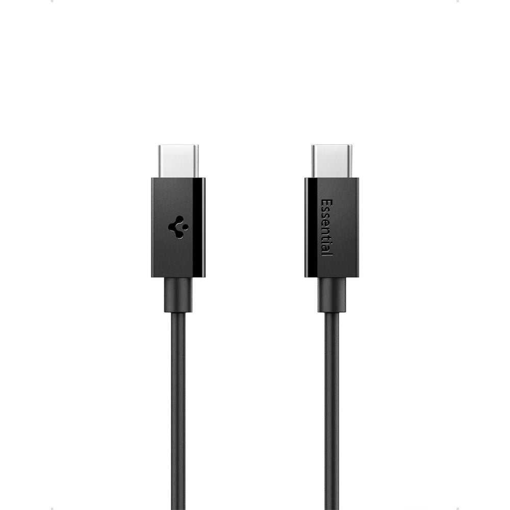 Kabel do danych i ładowania USB-C - USB-C Spigen Essential, 60W, 1m, Czarny