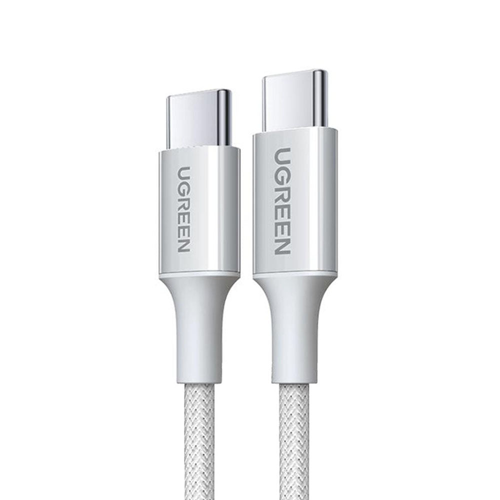 Kabel do danych i ładowania USB-C - USB-C UGREEN L502, 100W, 1m, Szary