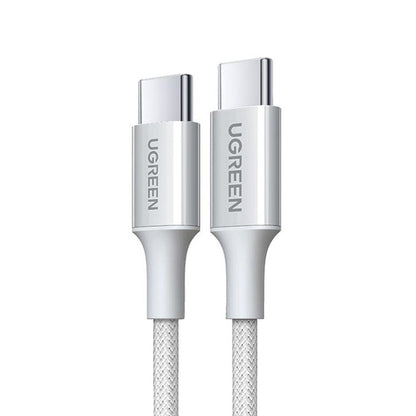 Kabel do danych i ładowania USB-C - USB-C UGREEN L502, 100W, 1m, Szary