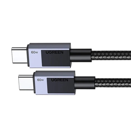 USB-C to USB-C Data and Charging Cable UGREEN L524, 60W, 1m, Gray