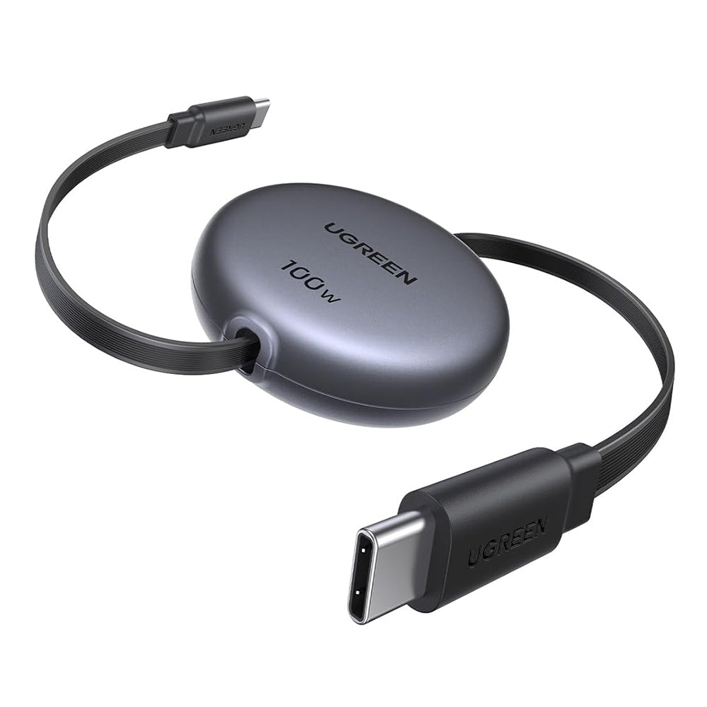 Kabel do danych i ładowania USB-C - USB-C UGREEN L531, 100W, 1m, Czarny