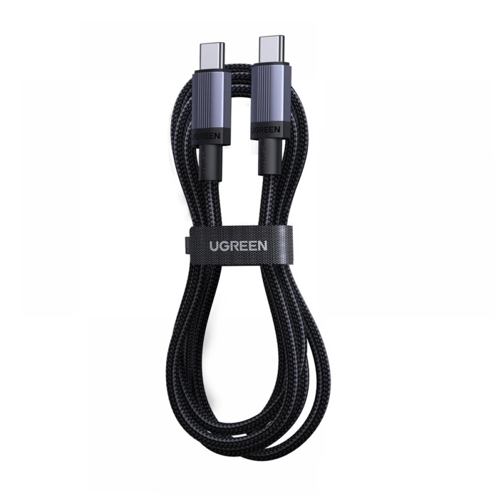 Kabel do danych i ładowania USB-C - USB-C UGREEN L532, 240W, 1m, Szary