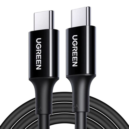 Kabel do danych i ładowania USB-C - USB-C UGREEN US300 (80371), 100W, 1m, Czarny