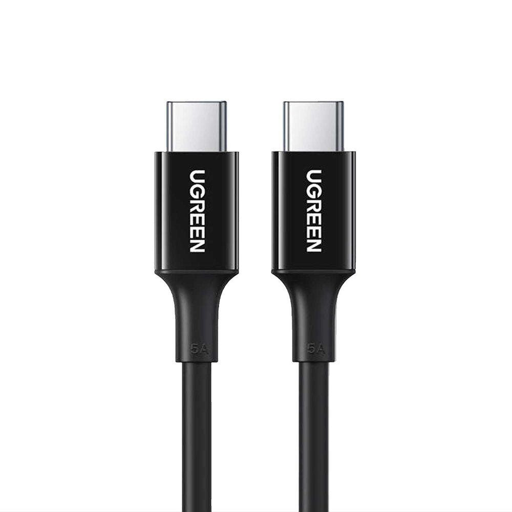 Kabel do danych i ładowania USB-C - USB-C UGREEN US300 (80371), 100W, 1m, Czarny