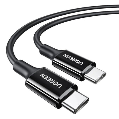 Kabel do danych i ładowania USB-C - USB-C UGREEN US300 (80371), 100W, 1m, Czarny