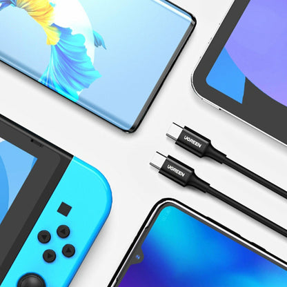 Kabel do danych i ładowania USB-C - USB-C UGREEN US300 (80371), 100W, 1m, Czarny