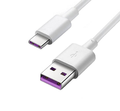 Kabel do ładowania i transmisji danych USB-A - USB-C Huawei AP71, 40 W, 1 m, biały 4071497