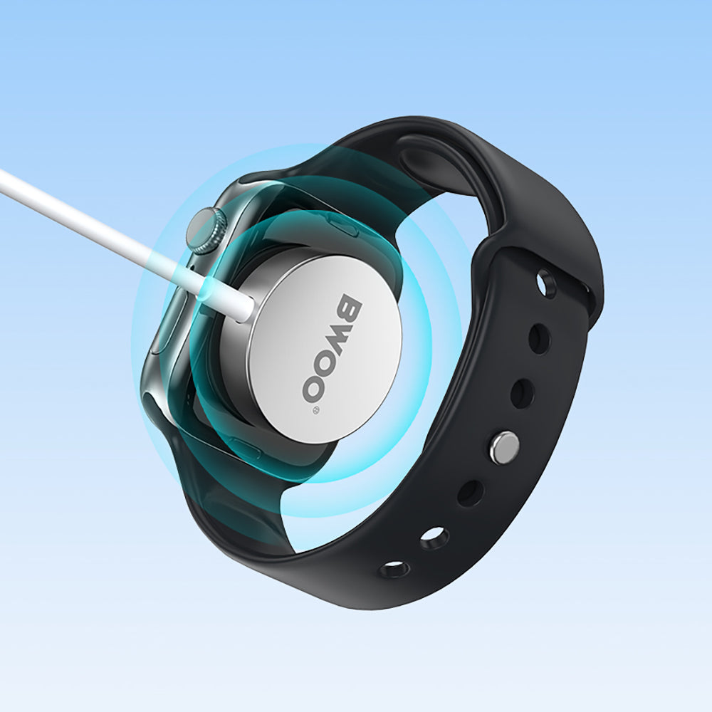 Ładowarka bezprzewodowa BWOO WL-18 do Apple Watch Series, USB-C, biały