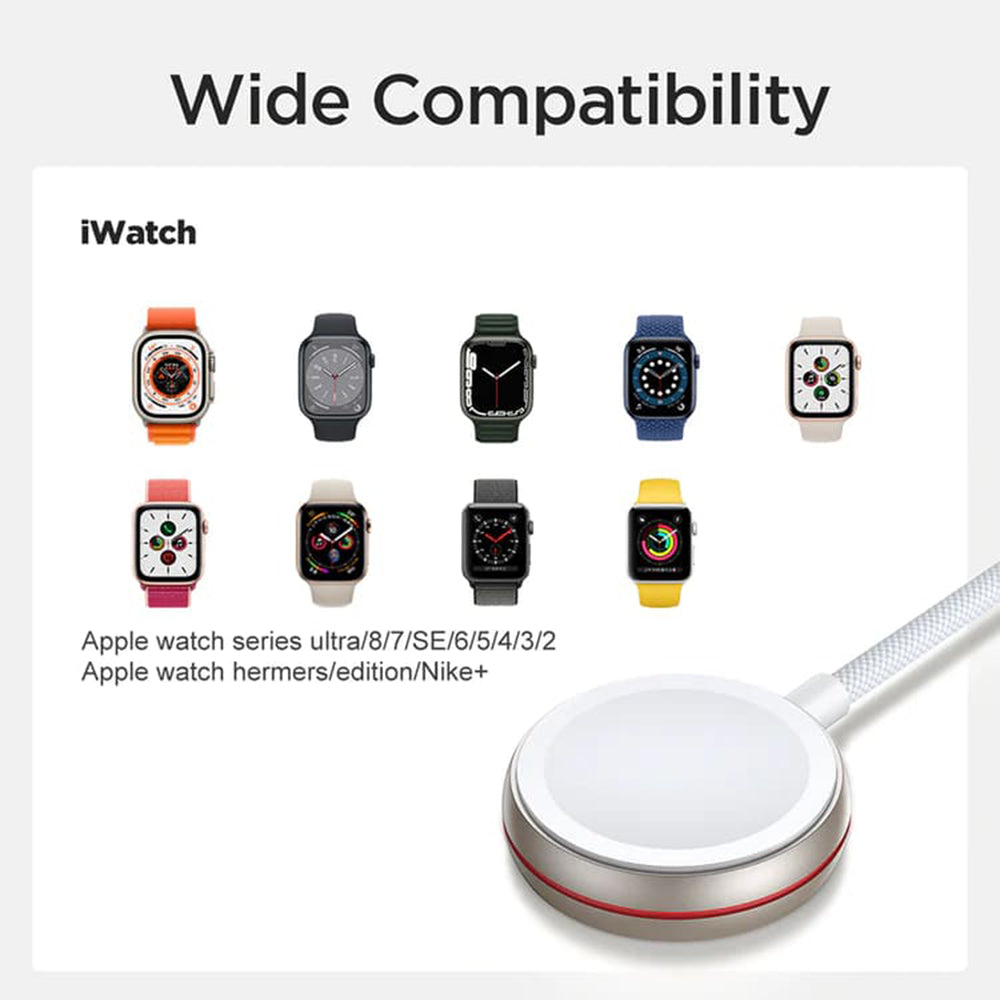 Kabel ładujący Joyroom S-IW011 do Apple Watch Series, Biały