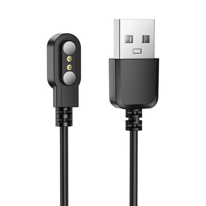 Kabel do ładowania Smartwatch HOCO Y26 / Y27, USB-A, Czarny