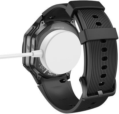 Charging Cable for HOCO Y24 Smartwatch, USB-A, White