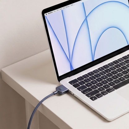 Kabel do ładowania Tech-Protect MMC01 Ultraboost, USB-C - MagSafe 3, 140W, 3m, Granatowy