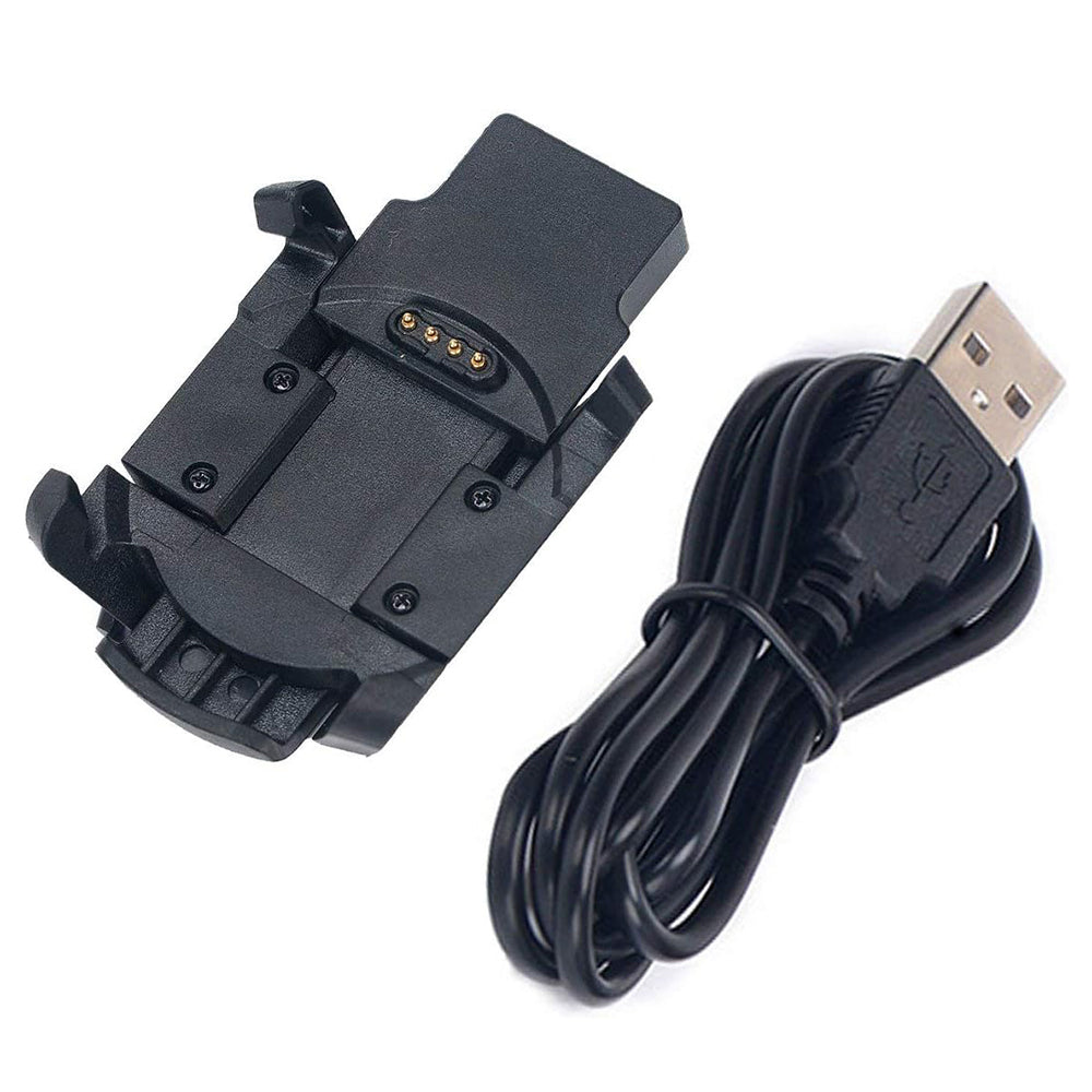 Kabel ładowania Techsuit TGC5 dla Garmin Fenix 3 Sapphire / 3 HR / 3, USB-A, Czarny